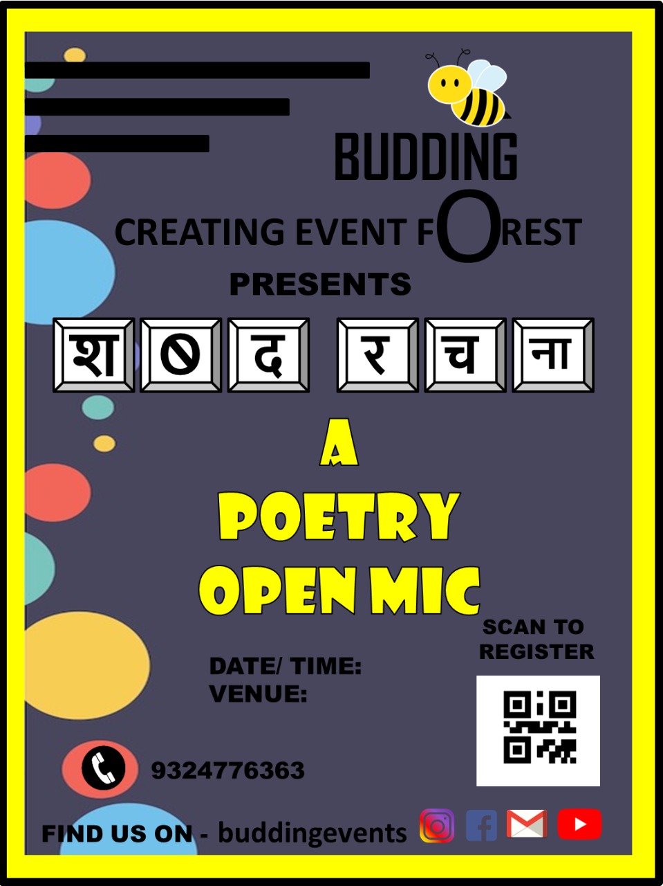 A Poetry Open Mic